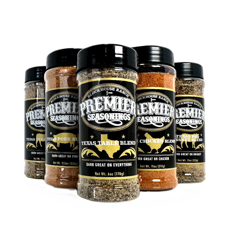 Premier Seasonings Labels Packaging Design