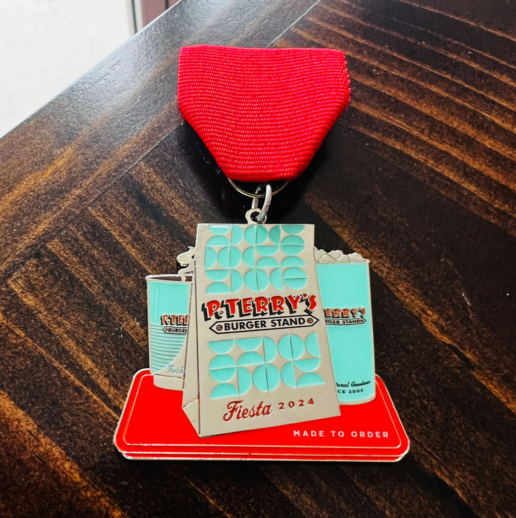 P.Terry's Burger Stand 2024 Fiesta Medal