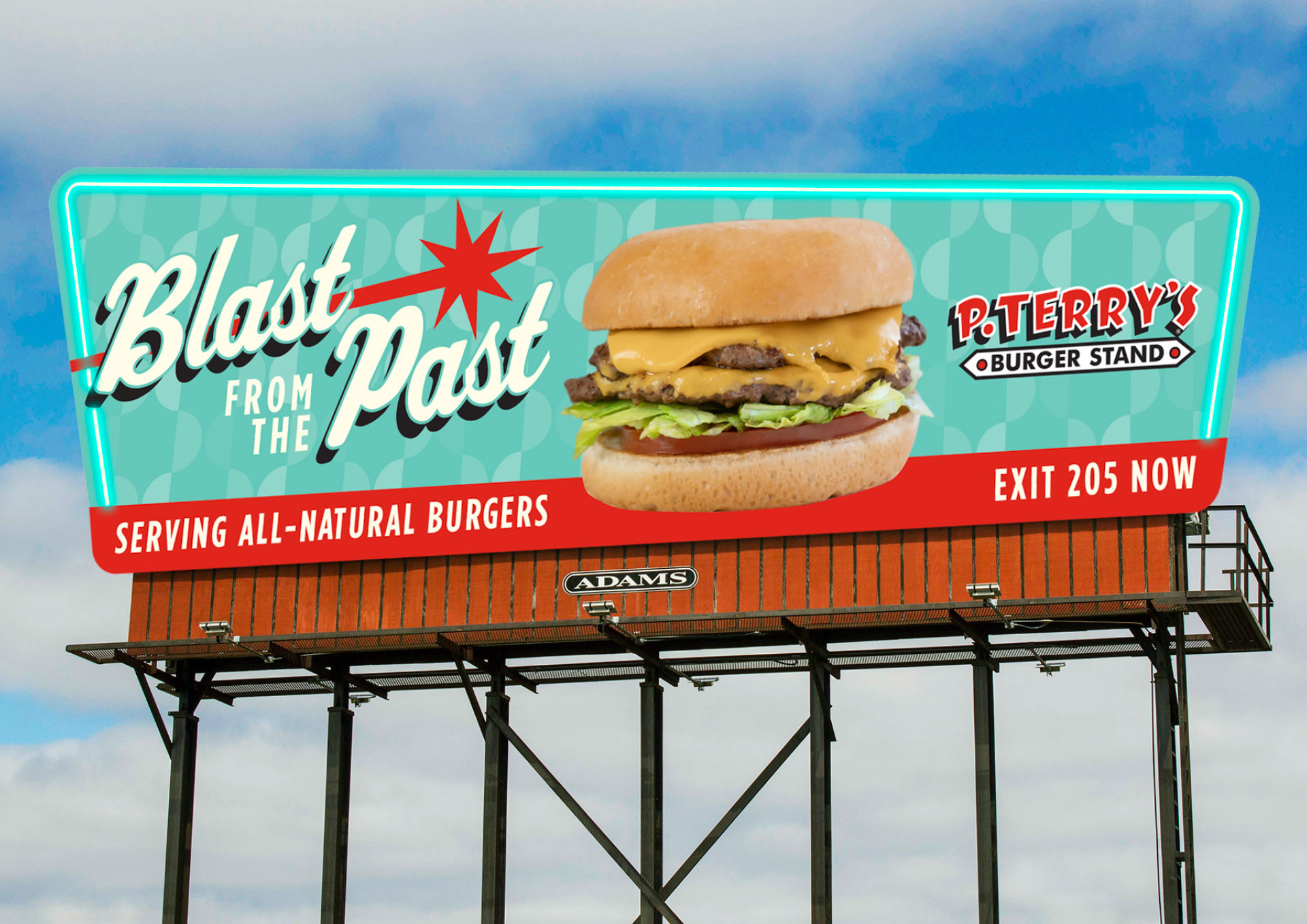 P.Terry's Burger Stand Billboard