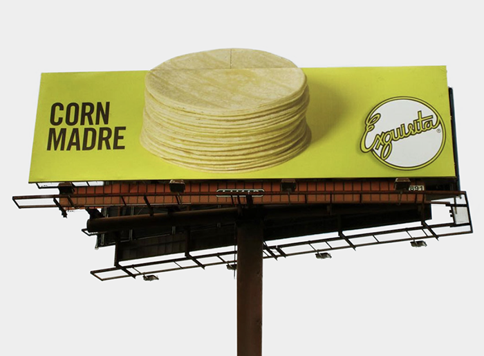 Exquisita Tortillas Corn Madre Billboard