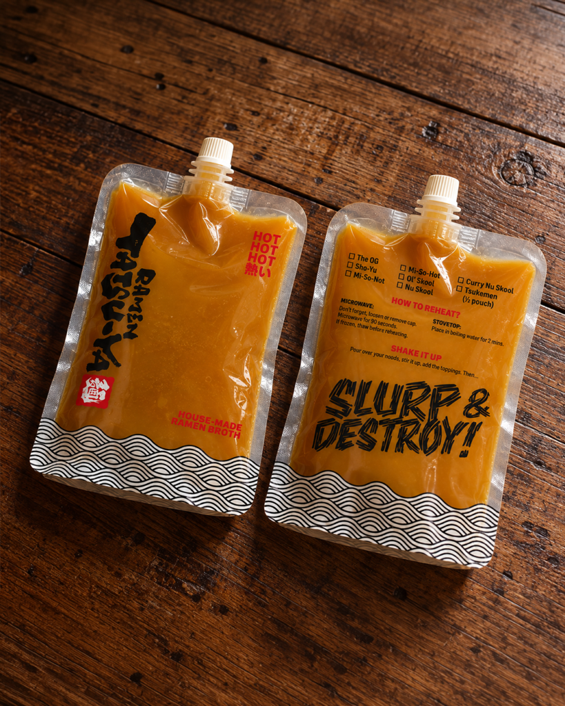 Ramen Tatsu-Ya Broth To-Go-Packaging