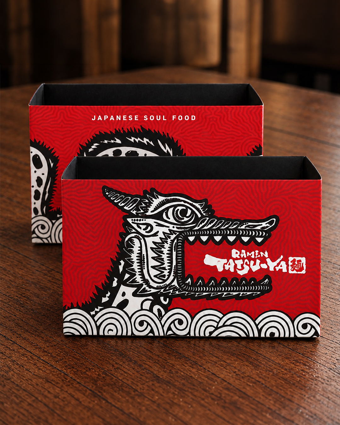 Ramen Tatsu-Ya Slider Box Packaging